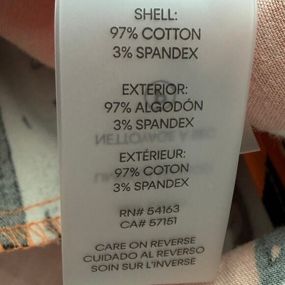 Karl Lagerfeld Paris Sleeveless Printed Square Neck Midi Dress Orange Size 12 - Picture 14 of 15